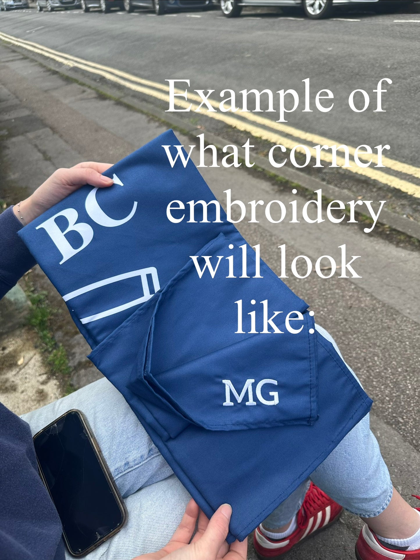 Embroidered Initials CUBC Microfibre Towel