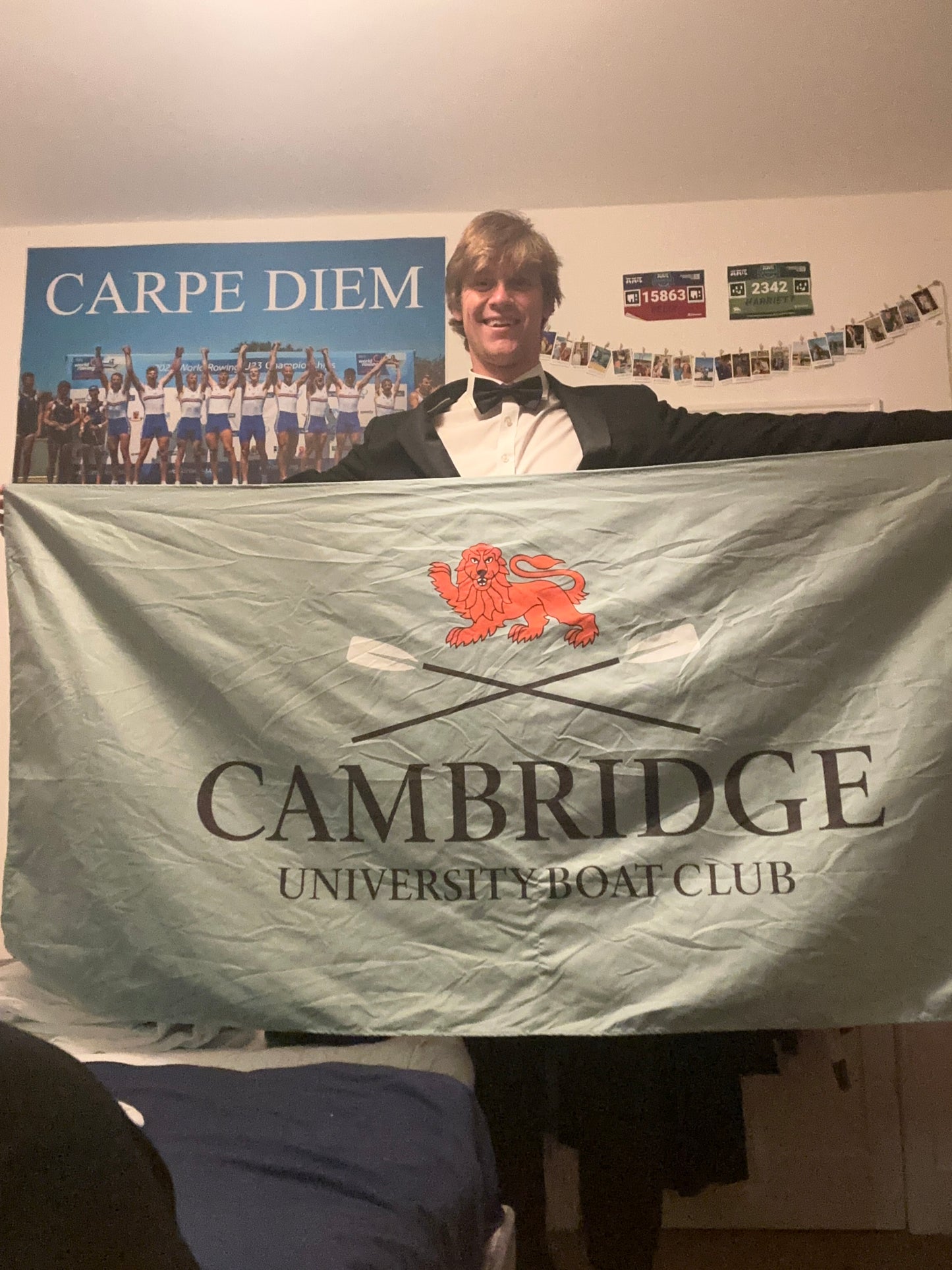 Embroidered Initials CUBC Microfibre Towel